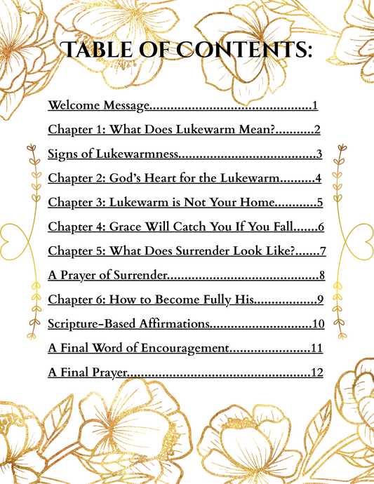 Un-lukewarm: Crowned in Conviction E-Book